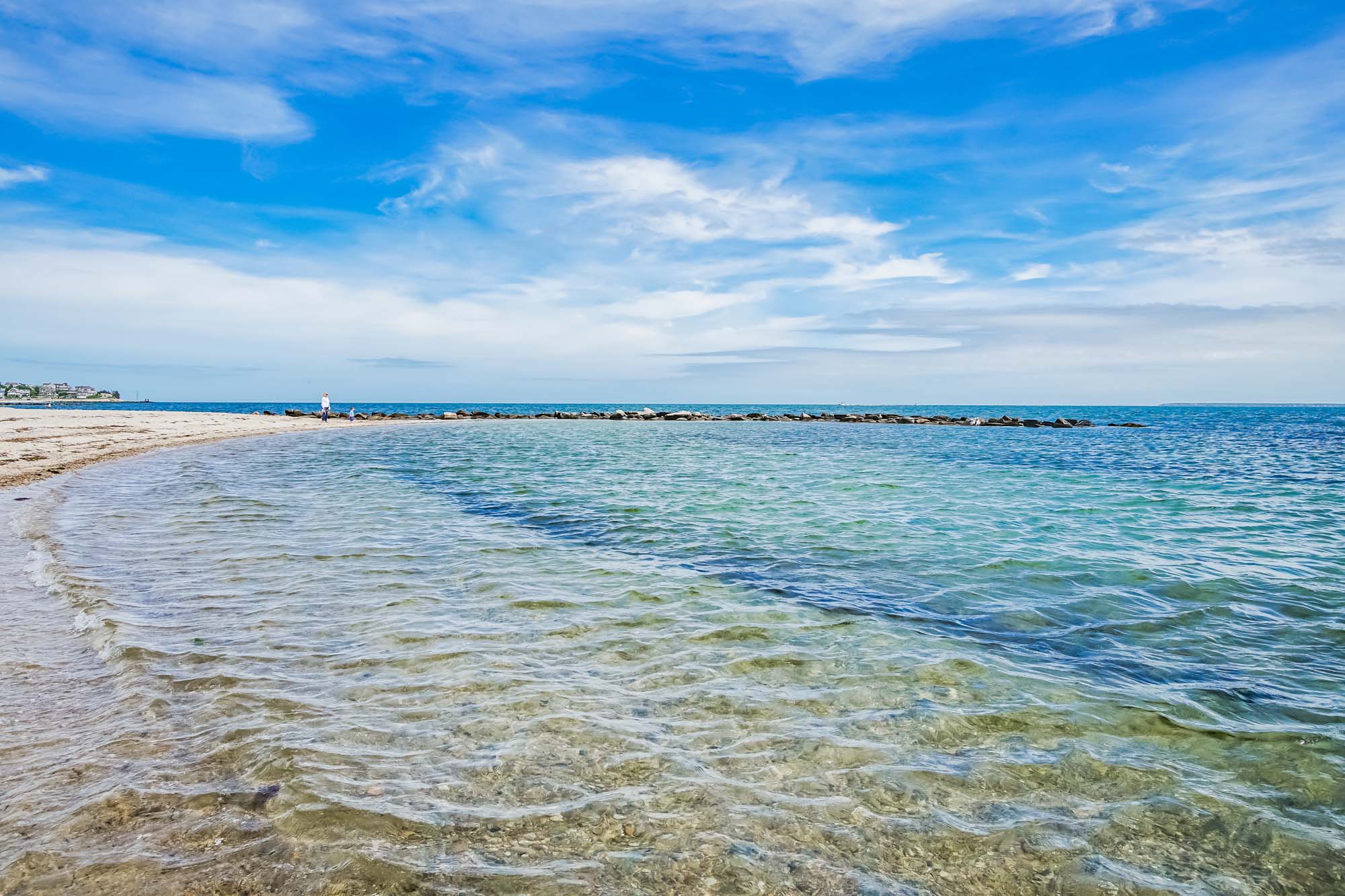 Photo of ocean shoreline